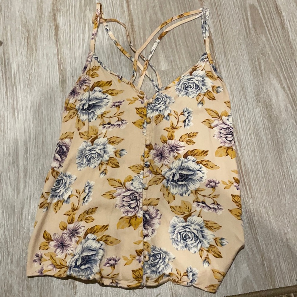 American Eagle floral tank top